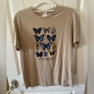 Butterflies in my stomach XL woman’s t-shirt